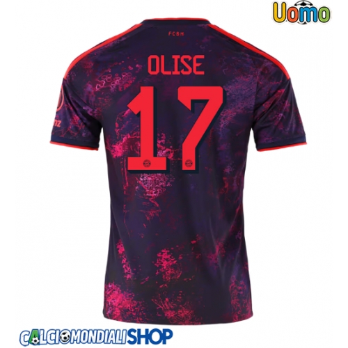 Maglie da calcio Bayern Munich Michael Olise #17 Terza Maglia 2026-27 Manica Corta